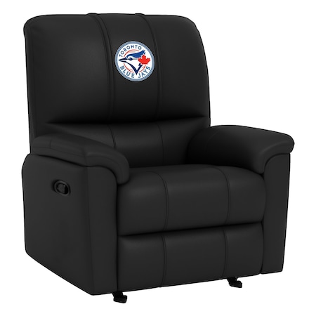 Dreamseat Rocker Recliner with Toronto Blue Jays Logo XZ52031CDRRBLK-PSMLB22082